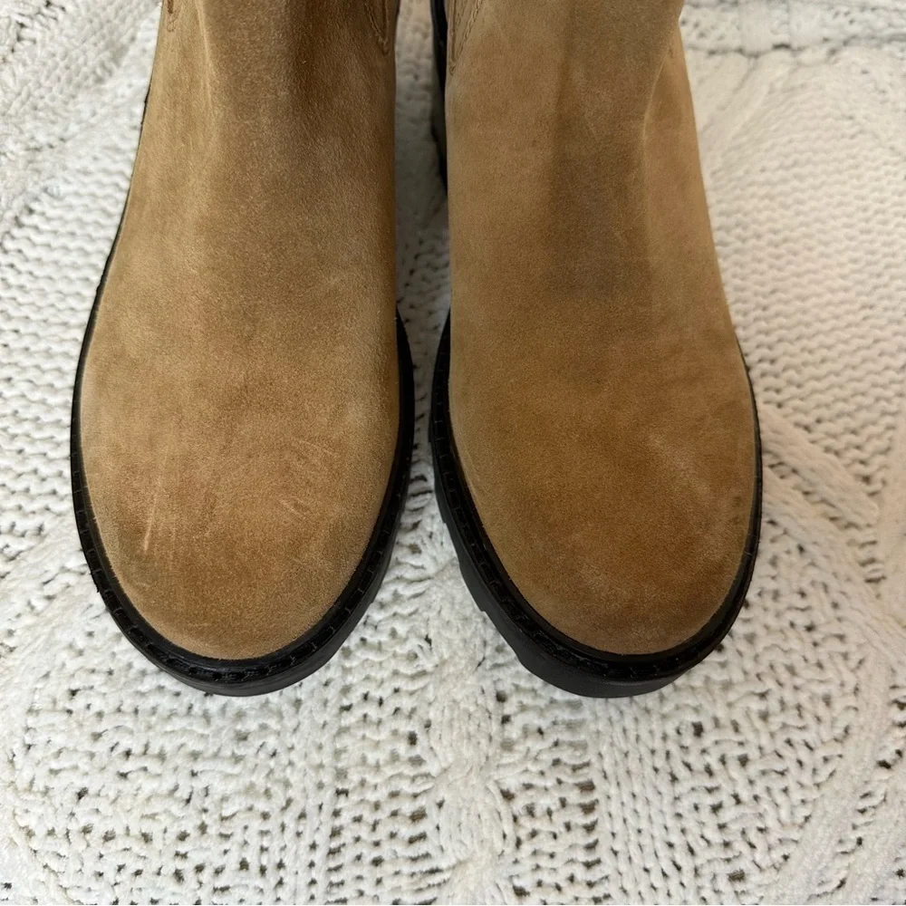 Madewell Gwenda Platform Ankle Boot Size 9